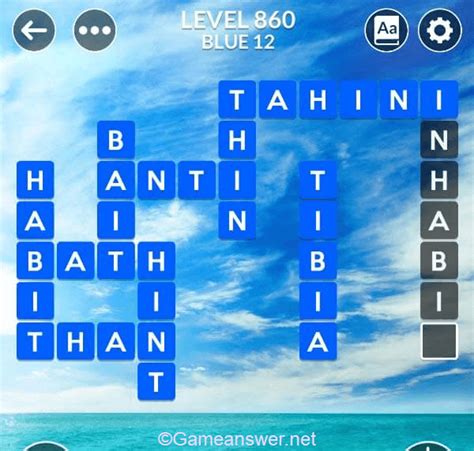 860 wordscapes